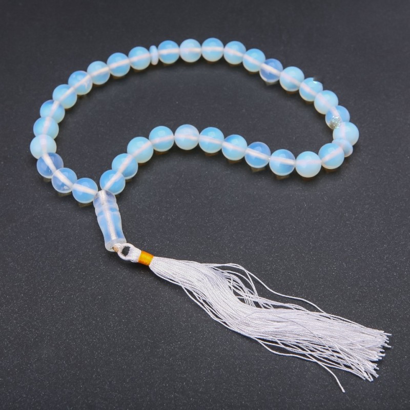 Moonstone Beads (Synthetic) 33 Beads, 10mm Diameter