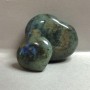 Labradorite heart-shaped souvenir stone, assorted sizes (price per 100 g). Weight from 110 g