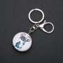 Discount! Keychain 'Misha', diameter 40x30 mm, length 9.5 cm