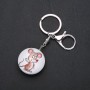 Discount! Mouse Keychain, diameter 40x30 mm, length 9.5 cm