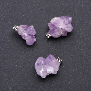 Amethyst Pendant 15x22 mm (+-)