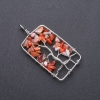 Pendant "Tree of Happiness" Carnelian, 36x73 mm diameter
