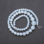 Moonstone Beads, Synthetic, Faceted Ball Beads for Stringing, Diameter 6-14 mm, Length 45 cm