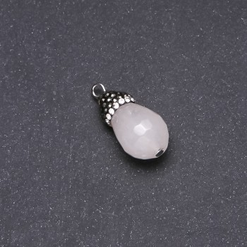 Acorn Quartz Pendant 13x26(±)mm