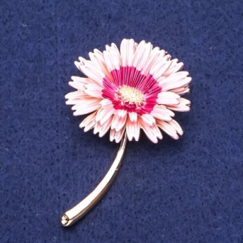Daisy Flower Brooch 56x34mm
