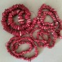 (Price per 100g.) Red coral chip beads, diameter 8-16 mm +/-