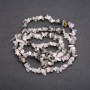 Hair Quartz Beads on Fishing Line - Chip, 7 mm diameter, 80 cm length