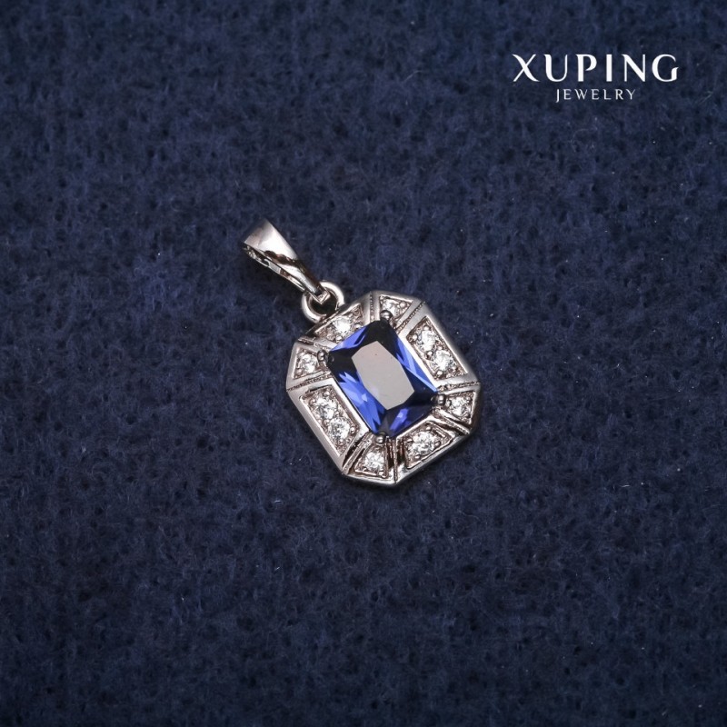 Pendant Xuping 11x14x20mm Rhodium