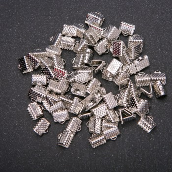 Cord crimps 7, 4x8 mm, pack of 80 pcs (±) 24 g