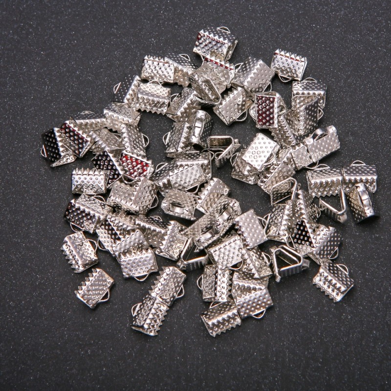 Cord crimps 7, 4x8 mm, pack of 80 pcs (±) 24 g