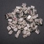 Cord crimps 7, 4x8 mm, pack of 80 pcs (±) 24 g