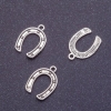 Horseshoe-shaped Pendant 16x12mm, Packaging 20 g ± 43 pcs