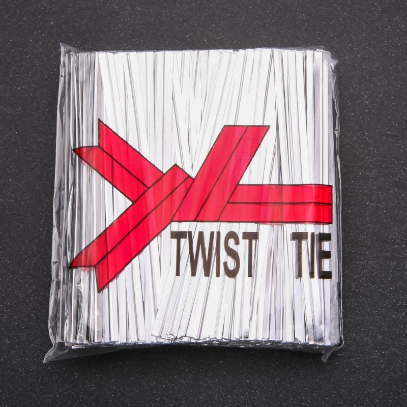 Jewelry fastener 8 cm, 800 pcs / pack, silver