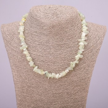 Onyx Bead Necklace, approx 7 mm diameter, 45 cm length