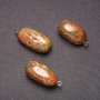 Heliotrope Jasper Pendant 38x18 mm