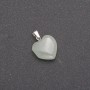 Heart Pendant Nephrite 14×14×23 mm