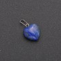 Heart Pendant in Lapis Lazuli 14x14x23 mm
