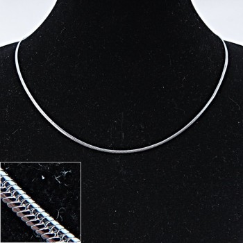 Clearance! Metal grain chain for costume jewelry, 3 mm cross-section, 60 cm length (slight bend)