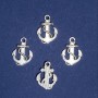 Discount! Anchor pendant hardware, silver color 26×18 mm, packaging 20 g +/- 9 pcs