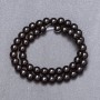 Agate Beads (Pressed) On Thread, 8mm Diameter, 37cm Length +