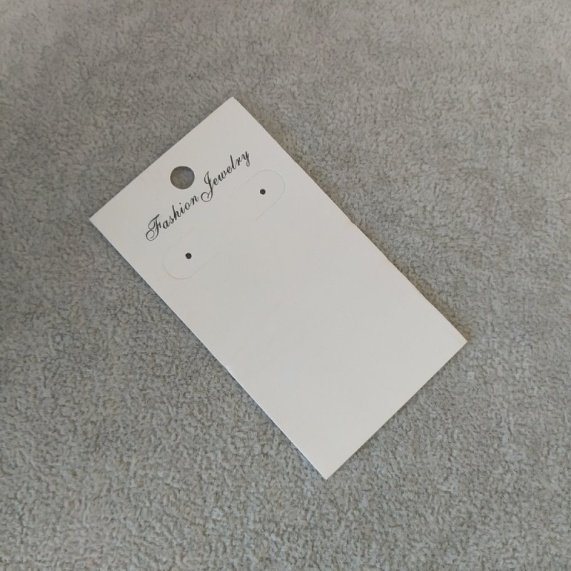 Earring display tray 9x5 cm, pack of 200