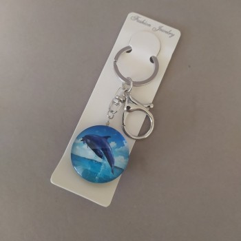 Keychain Sea Dolphins, 10 cm long
