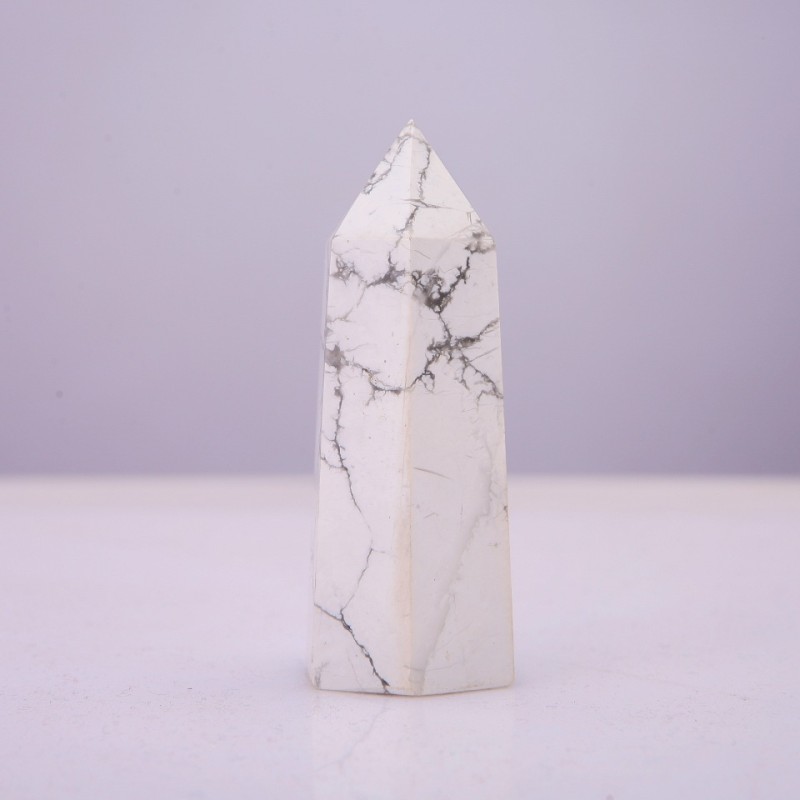 Faceted Chalcedony Crystal - Pencil-shaped Souvenir, Natural Chalcedony Stone, Assorted (weight from 70 g)