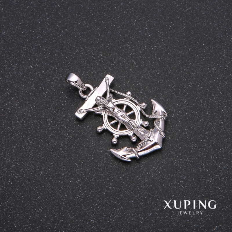 Pendant Xuping 21x35 mm Rhodium