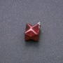Merkaba Pendant Red Jasper 10x10mm Merkaba Pendant Red Jasper 10x10mm