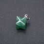 Merkaba Pendant Nephrite 10×10 mm