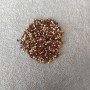 Brown rhinestones, color brown, diameter 2.5 mm (±), packaging / 4 g (±)