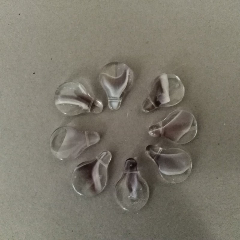 Murano Glass Beads 13×20 mm (+/-) price for 8 pcs