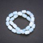Moonstone Beads, Barrel-shaped, 10x14 mm, Length 38 cm