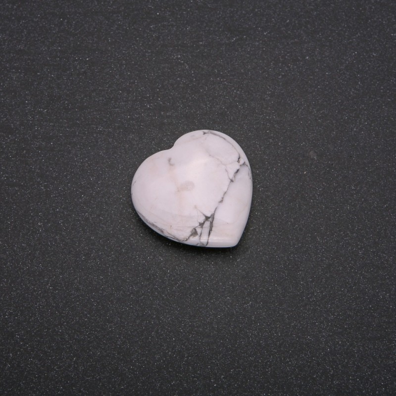 Kaolong Stone in Heart Shape 30x30x10(±)mm