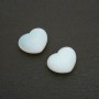 Souvenir Moonstone Heart Stone, natural Moonstone, 21×27 mm