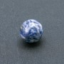 Sodalite natural stone ball, 20mm diameter
