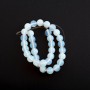 Moonstone beads smooth ball, 10 mm diameter, 36 cm