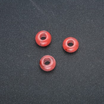 Pandora Bead with Natural Tourmaline 14×7 mm, hole diameter 5.5 mm +