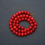 Red Jasper Beads (Imitation), 8mm diameter, 37cm length +
