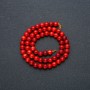 Red Jasper Beads (Imitation), 6 mm diameter, 38 cm length +