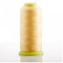 Bobbin thread in vivid yellow, 0.9 mm diameter, nylon for crafts, 300 m