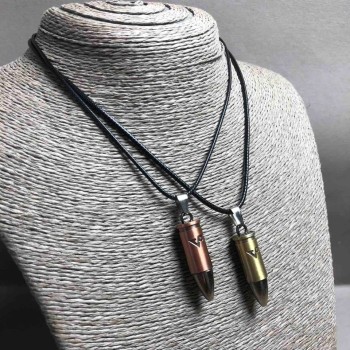 Pair Pendants 'Ball' in Golden and Bronze