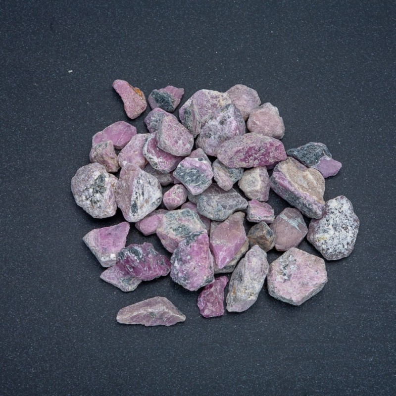 Souvenir natural untreated Rhodonite pebble (price per 100 g.)