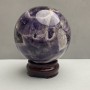 Amethyst natural stone souvenir sphere, diameter 85 mm ± weight 945 g