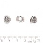 Pandora Lion bead finding, diameter 3.5 mm, 8x11 mm packaging, 20 g, ± 8 pcs