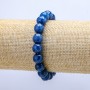 Elastic Apatite Bracelet (name) with Faceted Bead, diameter 10 mm (+-), length 18 cm (+)