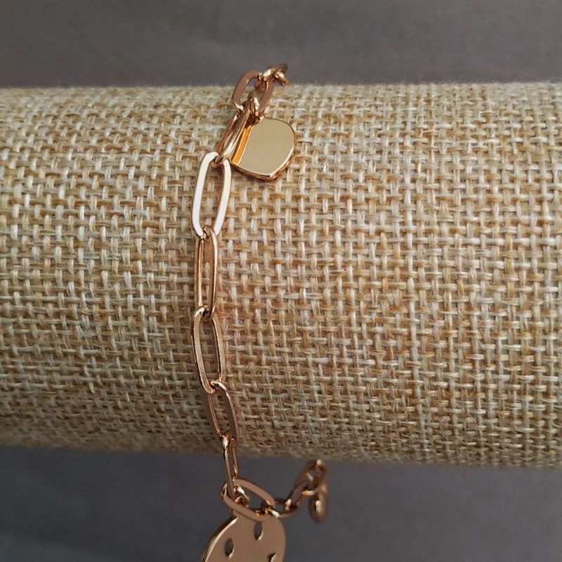 Bracelet Xuping 18K Gold Plating, Length 17-19 cm, Thickness 4 mm+