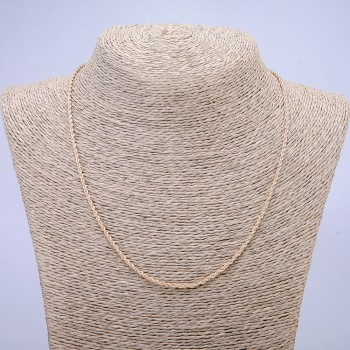 Xuping 18K Gold Plated Chain, 2mm Thick, 52 cm Long