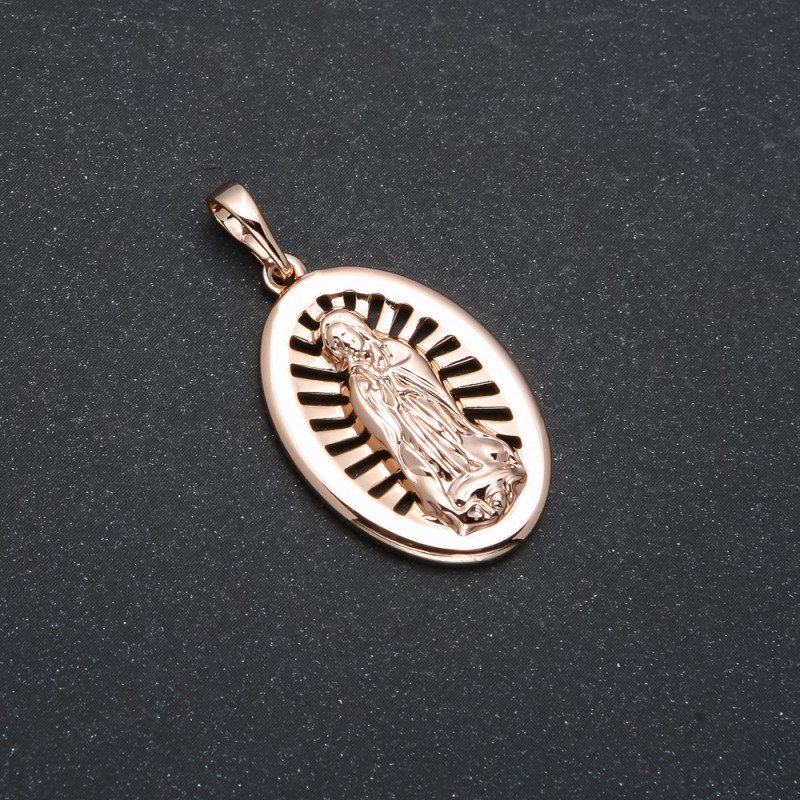 Pendant Xuping 18K Gold Plating Icon, diameter 34x18 mm +