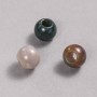 Pandora Bead - Multicolored Jasper Natural Stone 12x10mm, hole diameter 5mm +